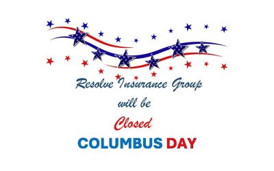 Resolve Group will be Closed for Columbus Day