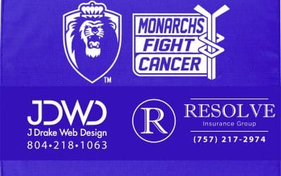 Resolve Insurance Group and J Drake Web Design team up to help ODU Ice Hockey fight cancer!